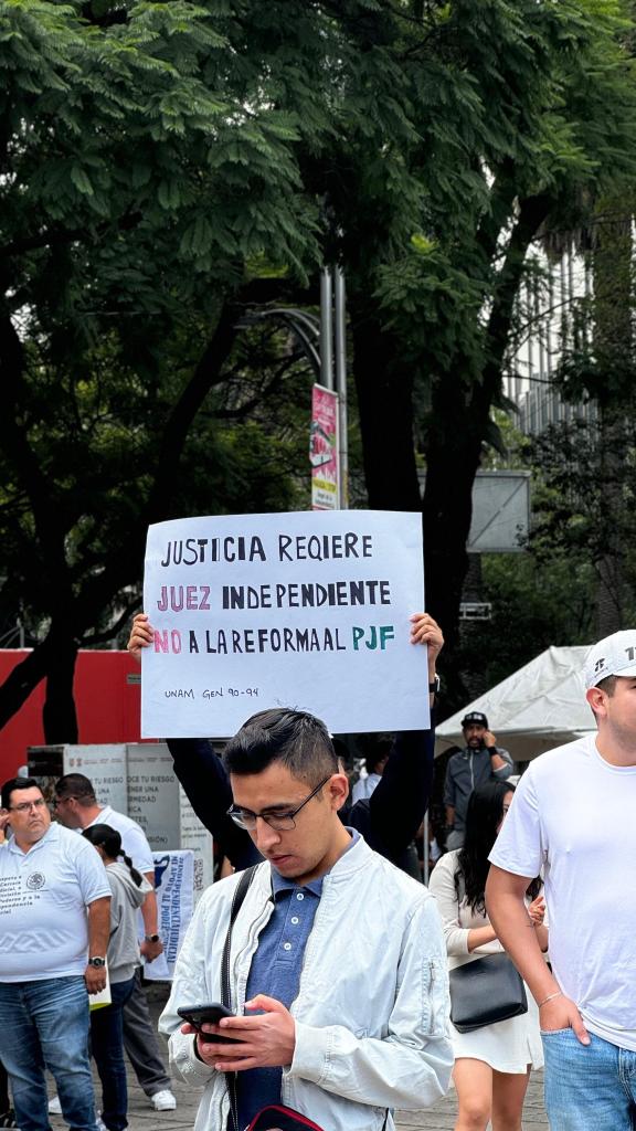 Marcha contra la Reforma Judicial