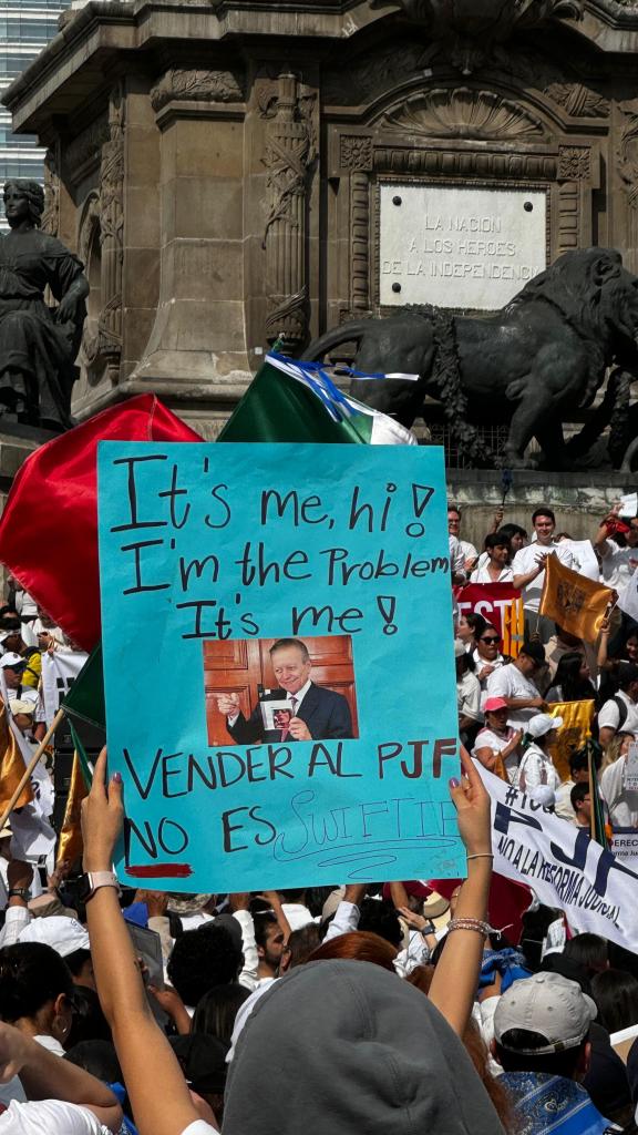 Marcha contra la Reforma Judicial