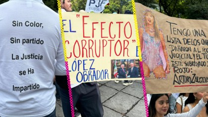 Los carteles y mensajes más poderosos de la marcha contra la Reforma Judicial