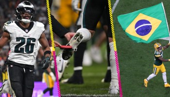 La noche mágica de Saquon Barkley y la victoria de Eagles en NFL Brasil