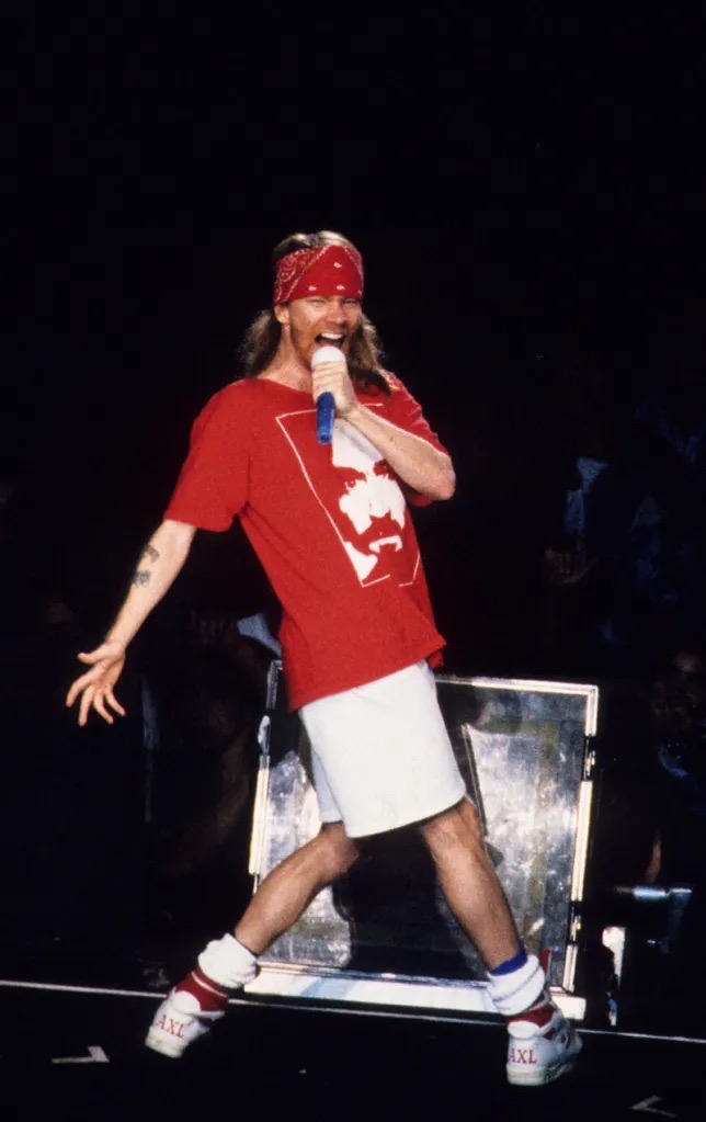 rivalidades bandas de los 90 axl rose