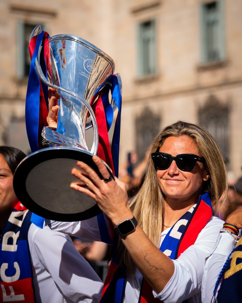 Sandra Paños, campeona de la Champions League Femenil con el Barcelona