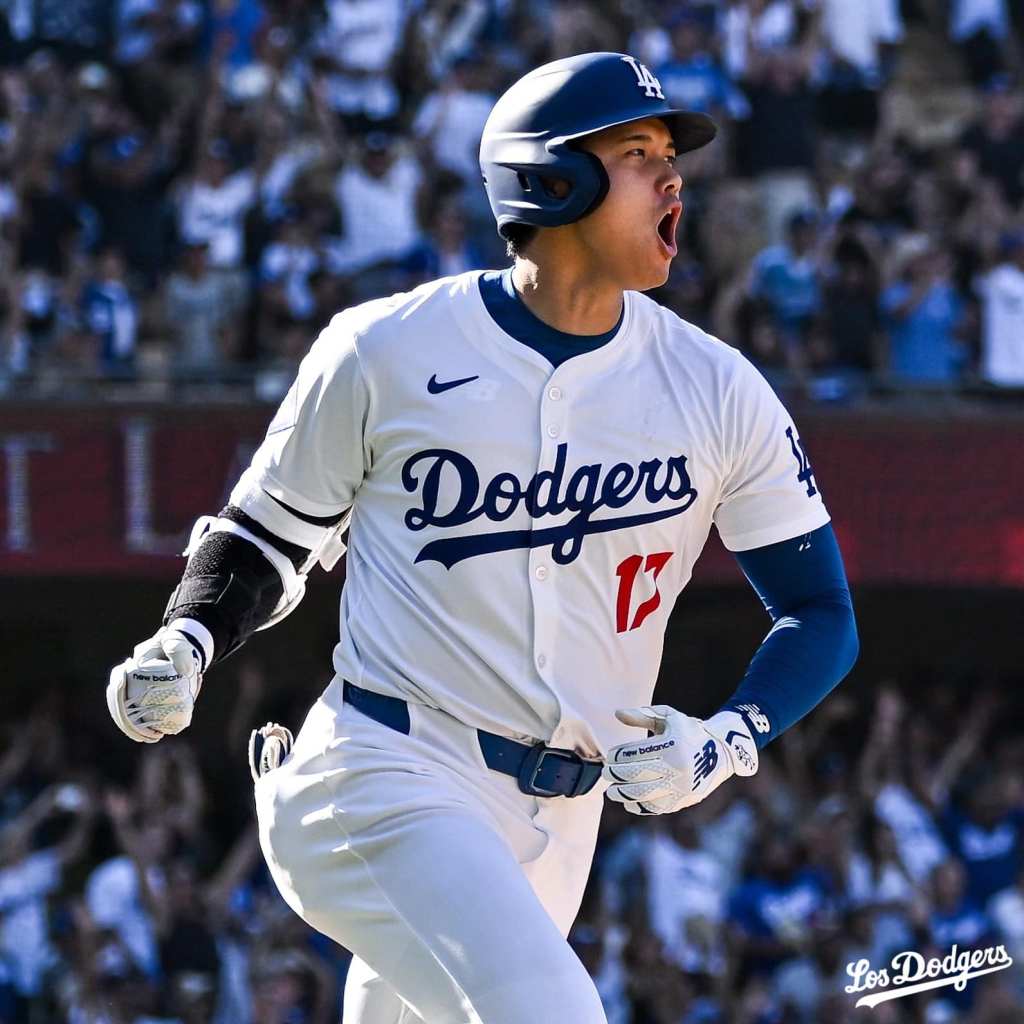 Shohei Ohtani con los Dodgers