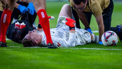 Ter Stegen salió lesionado