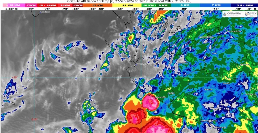 tormenta tropical john colima