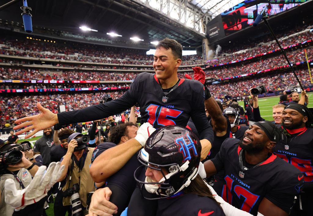 Ka'imi Fairbairn el héroe de los Texans