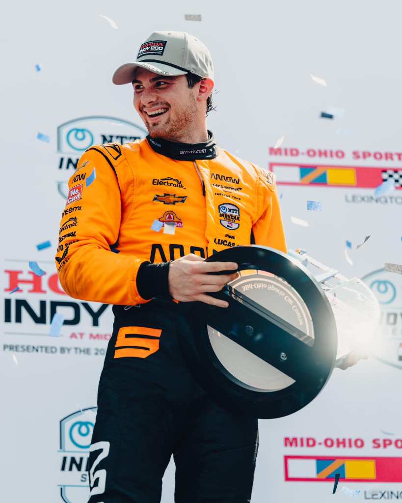 Pato O'Ward en IndyCar