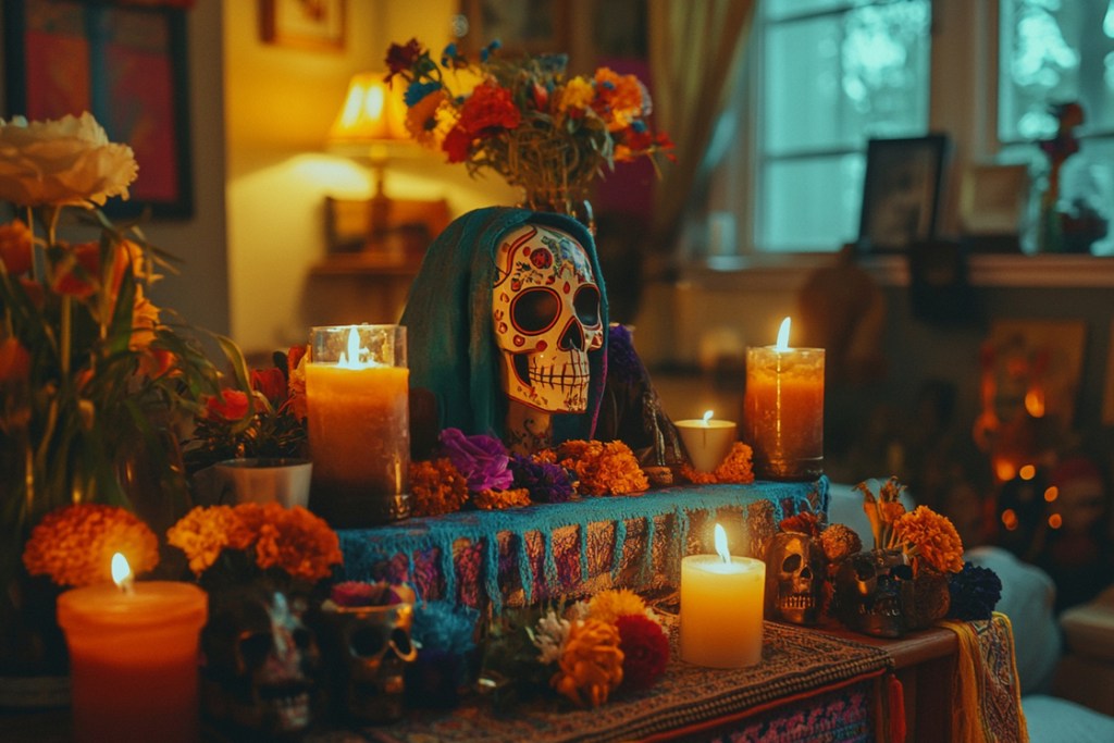 altar dia de muertos