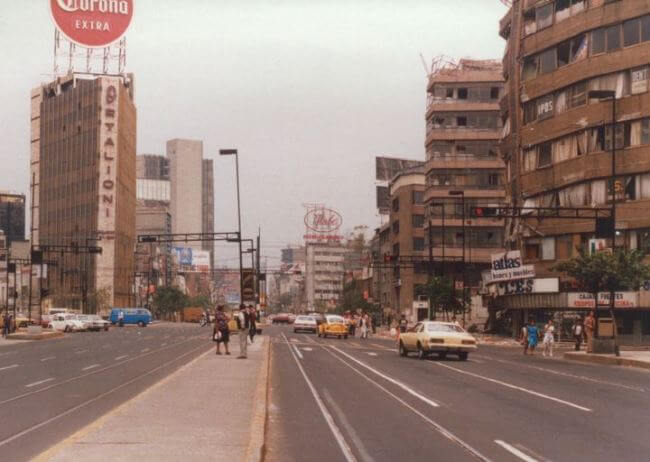 Así se construyó la avenida Insurgentes