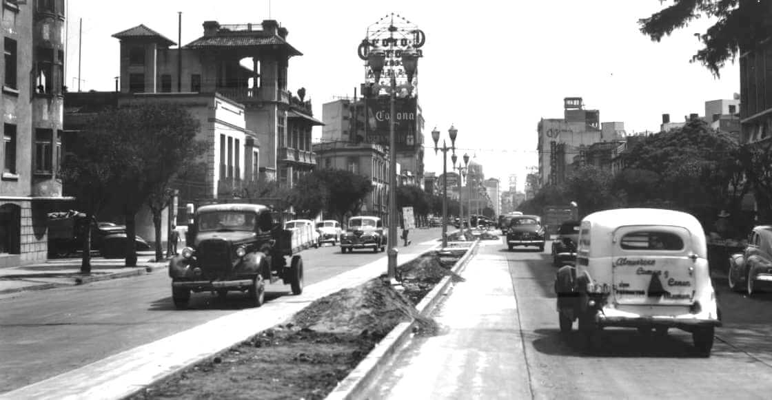 Así se construyó la avenida Insurgentes