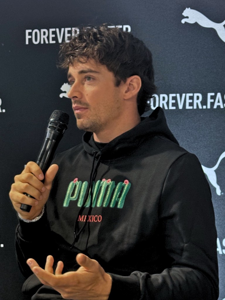 Charles Leclerc en México 