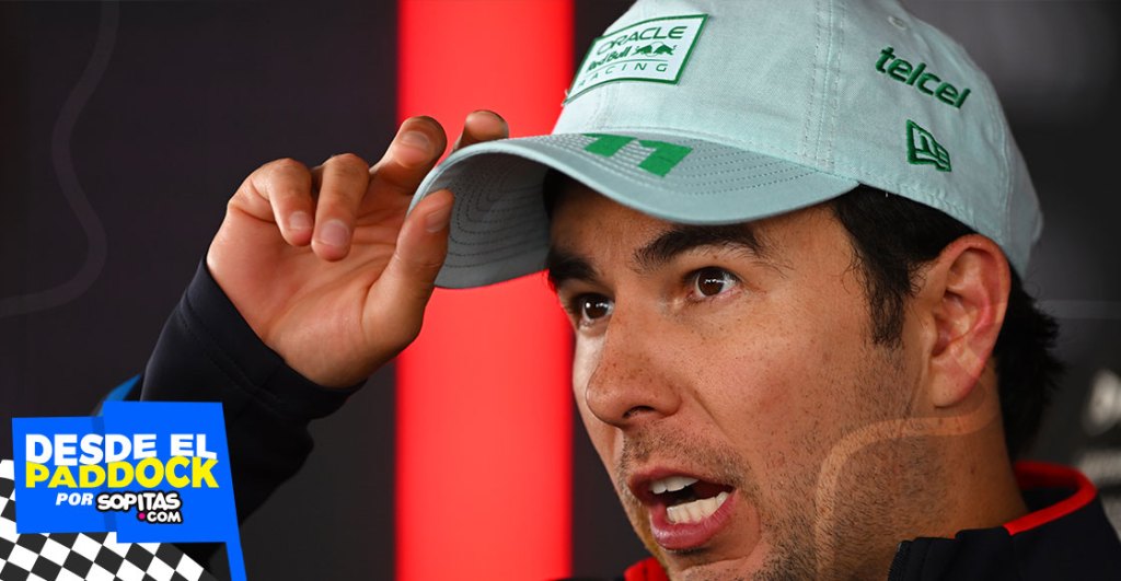 Checo Pérez en el GP de México