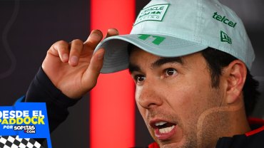 Checo Pérez en el GP de México