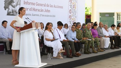 Claudia Sheinbaum da por terminada emergencia en Oaxaca y Guerrero