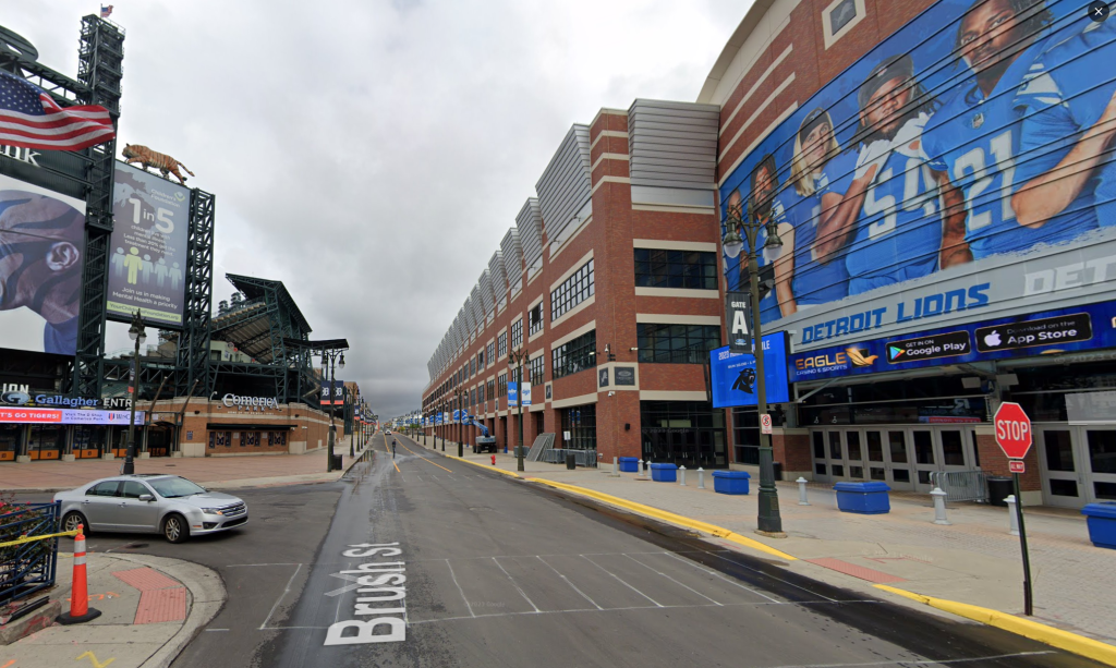 Los estadios de los Tigers y Lions de Detroit