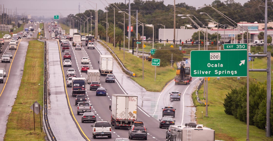 Evacuaciones en Florida por el huracán Milton.