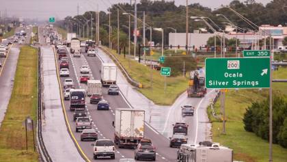 Evacuaciones en Florida por el huracán Milton.