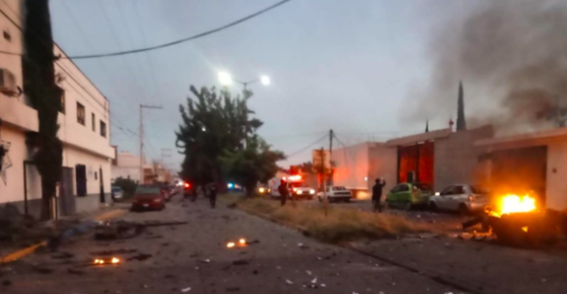 Explosión coche bomba en Acámbaro, Guanajuato