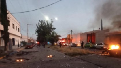 Explosión coche bomba en Acámbaro, Guanajuato