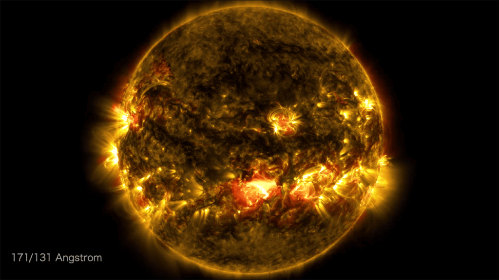 La espectacular explosión y llamarada solar captada por la NASA en video