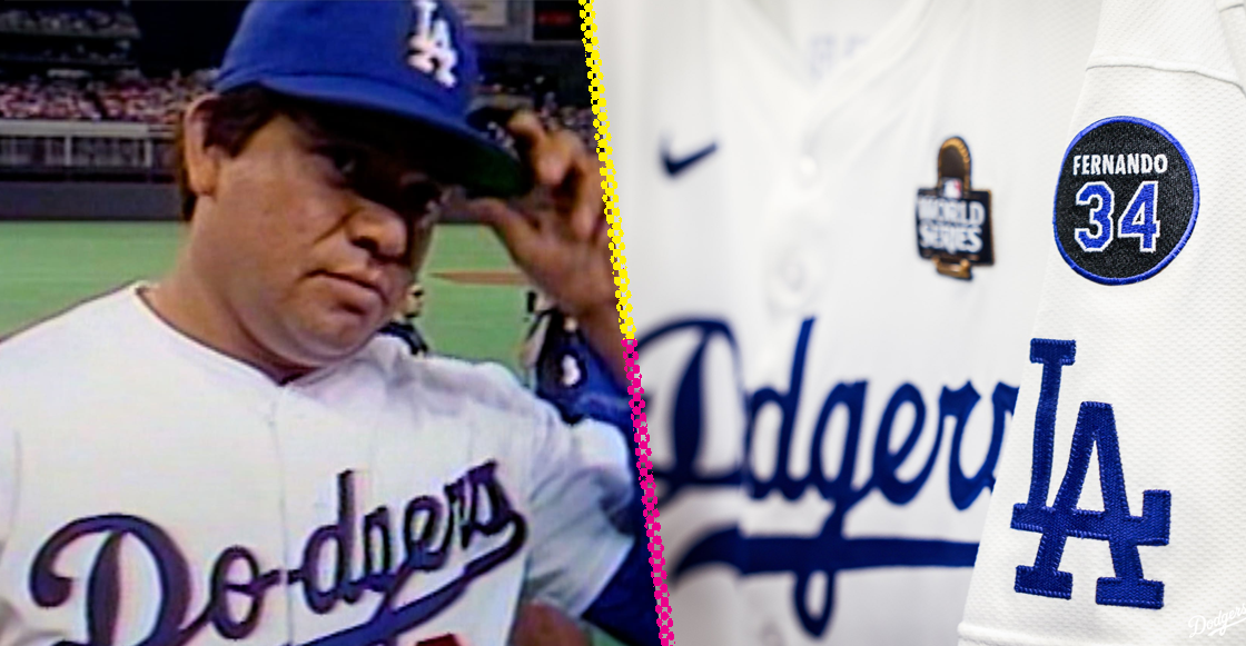 El parche con el que Los Dodgers honrarán a Fernando Valenzuela en la Serie Mundial del 2025