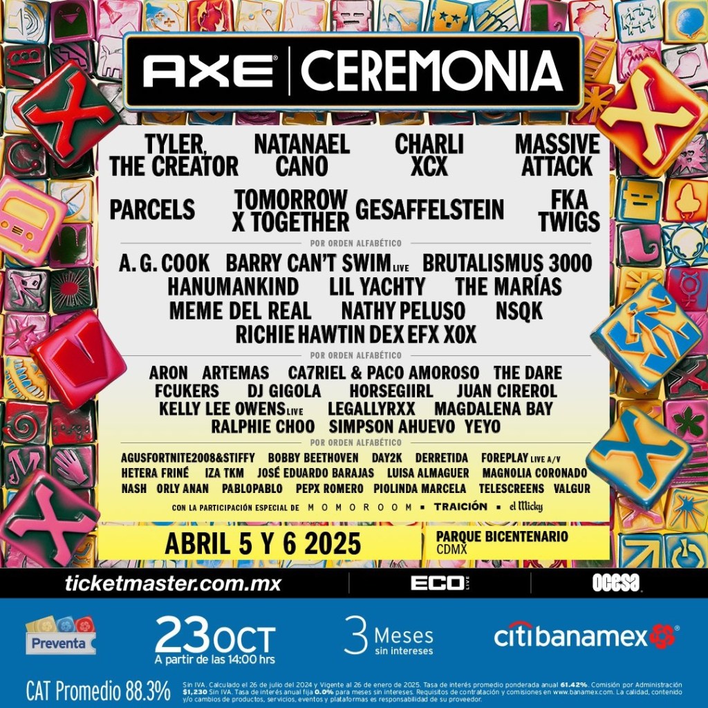 festival-axe-ceremonia-2025-cartel-oficial-lineup-boletos