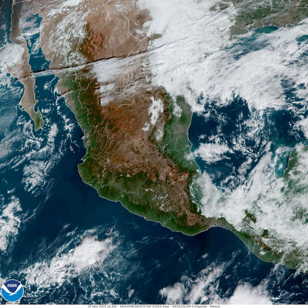 Fotos del antes y después de las lluvias: México se pinta de verde otra vez