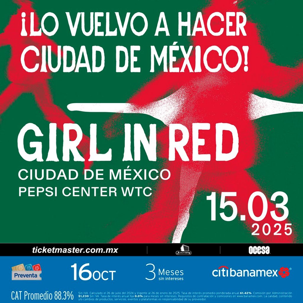 Girl in Red anuncia concierto en México: Fecha, lugar, boletos y más