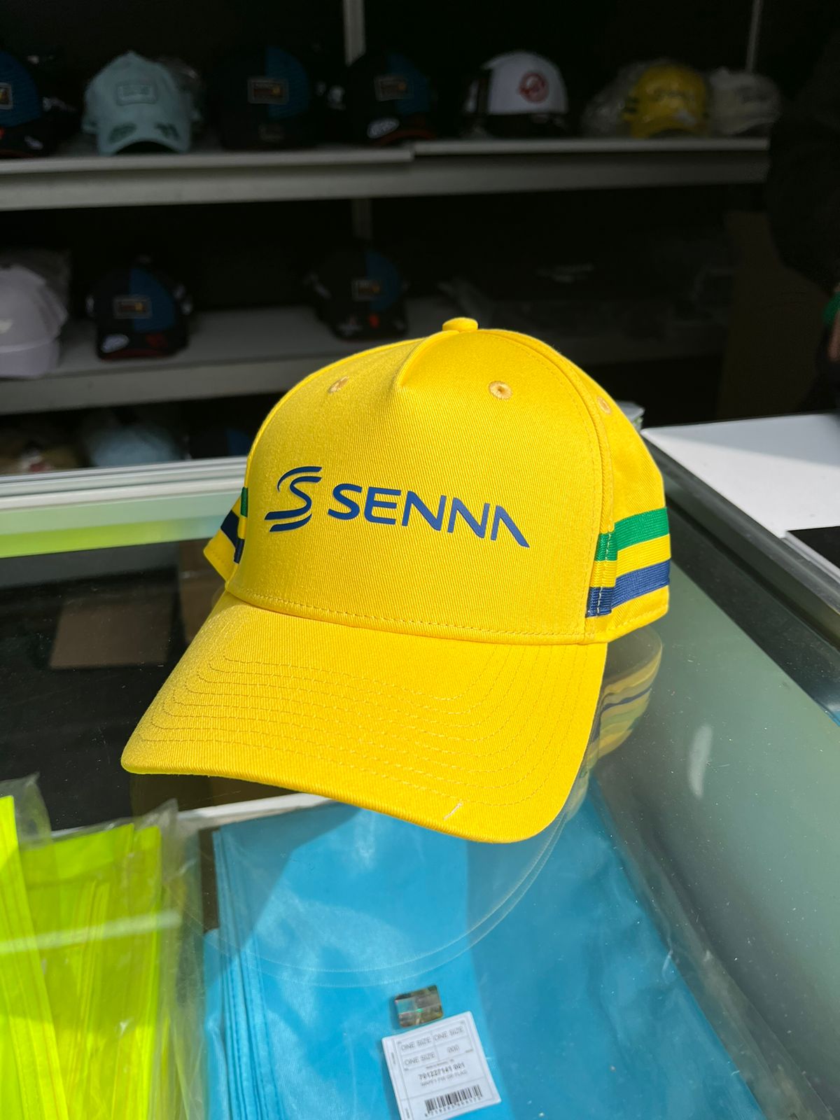 Gorra de Ayrton Senna