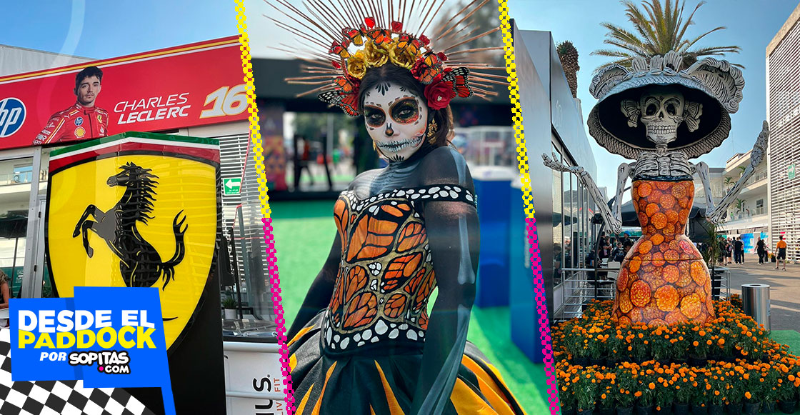 Así es el paddock del GP de México