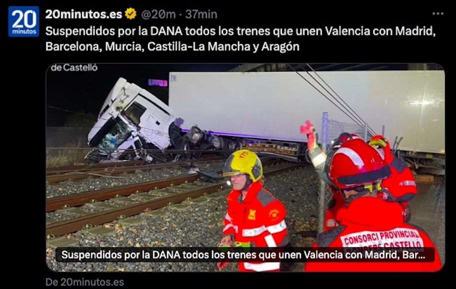 Impacto de la DANA en España 