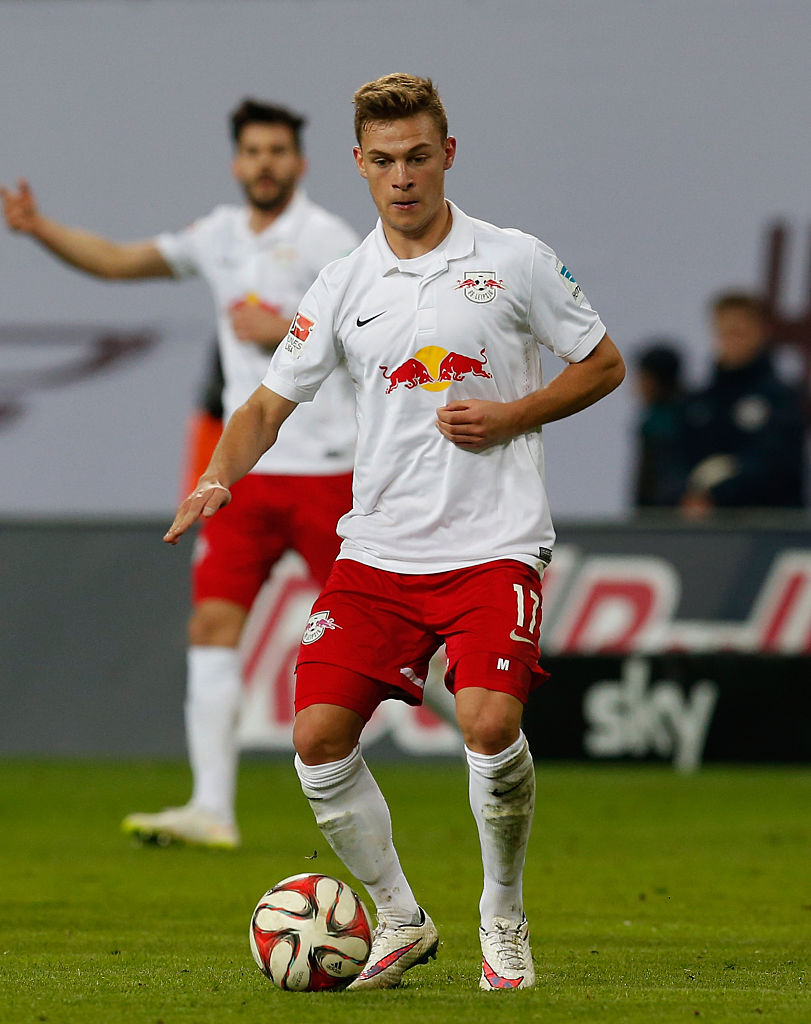 Joshua Kimmich formado en el RB Leipzig