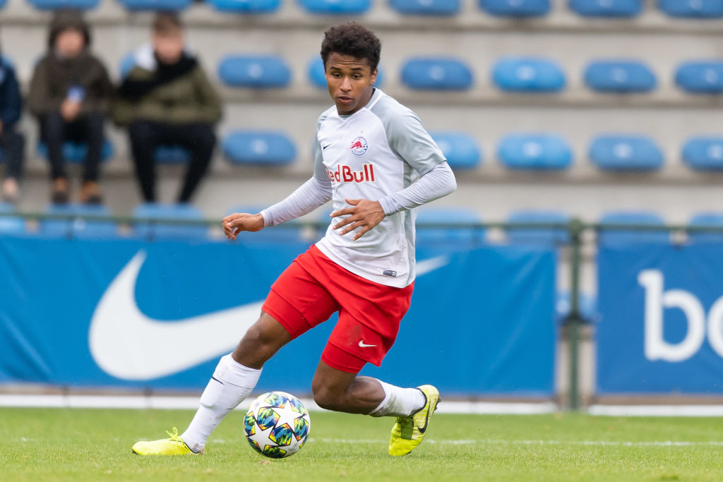 Karim Adeyemi, el joven goleador del Red Bull Salzburg