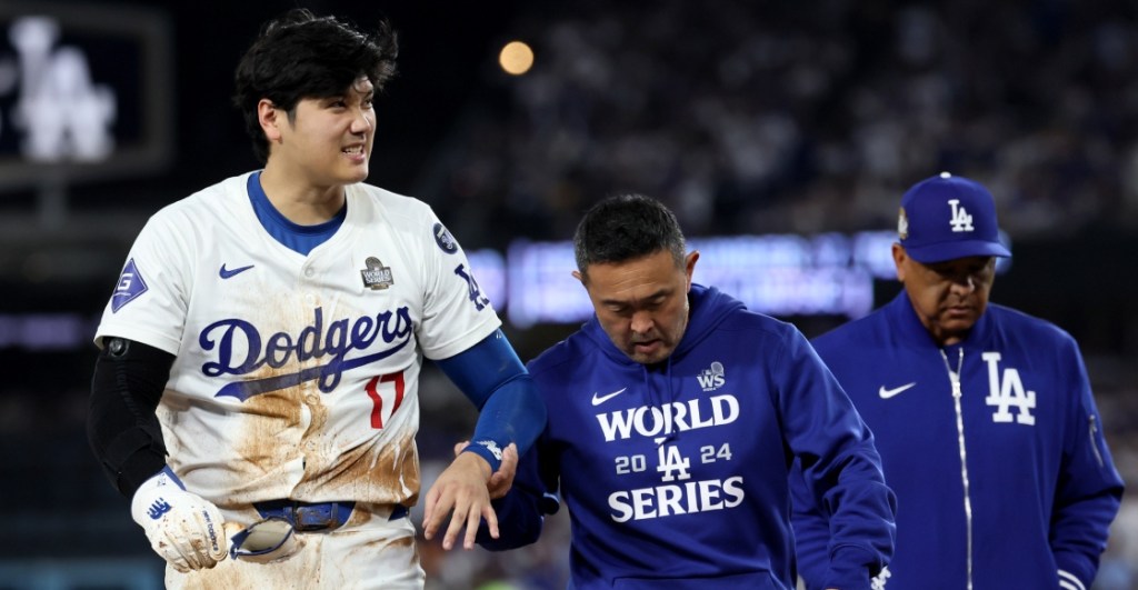 Lesión de Shohei Ohtani en la Serie Mundial 2024