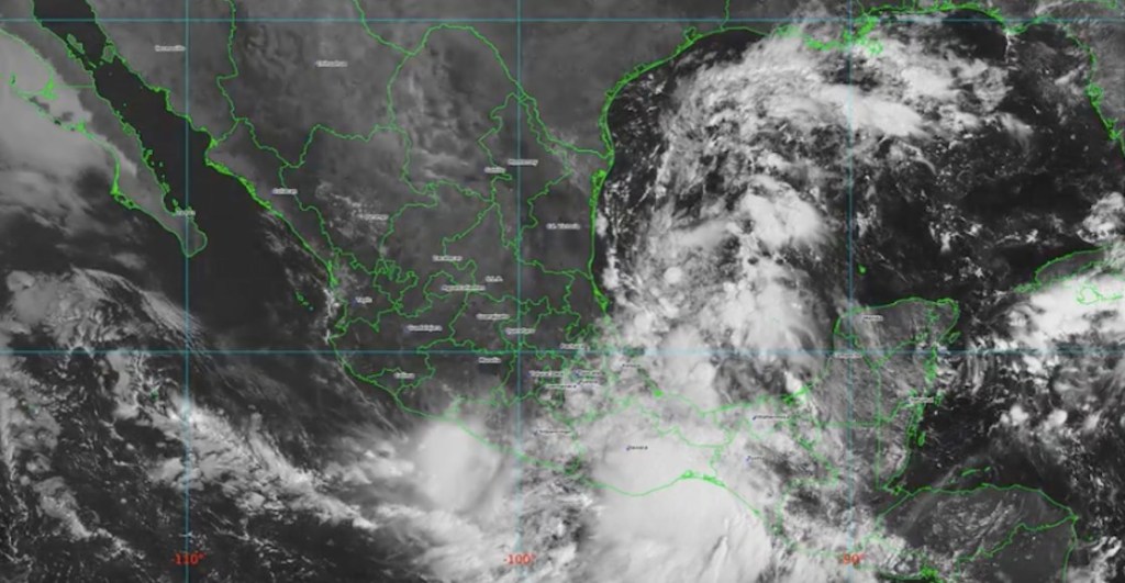 Ruta y estados afectados por Once-E que se volverá tormenta tropical