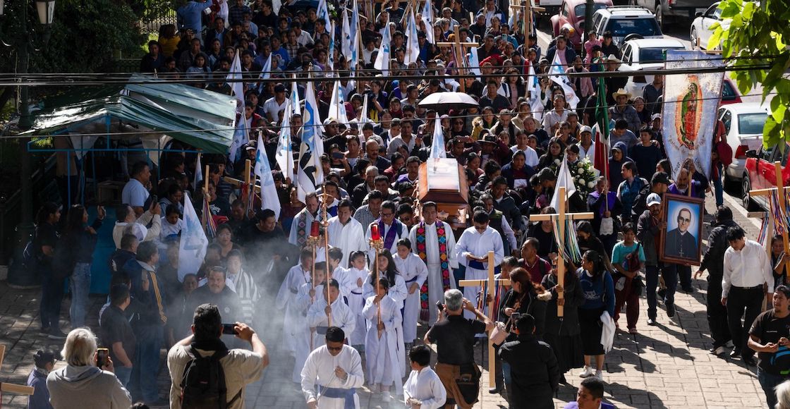 Misa en honor del sacerdote Marcelo Pérez