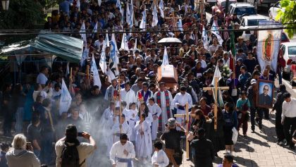 Misa en honor del sacerdote Marcelo Pérez