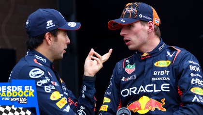 Checo Pérez y Max Verstappen