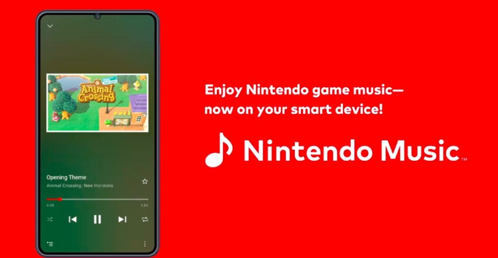 Nintendo Music: En estos países estará disponible la nueva app