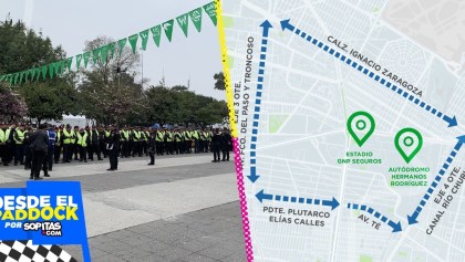 Vías alternas y lo que necesitas saber del Operativo de Seguridad del Gran Premio de México