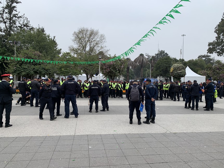 Operativo de seguridad, Gran Premio de México