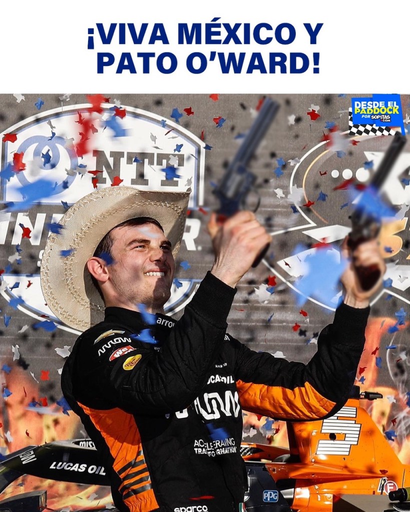 Pato O'Ward, piloto mexicano