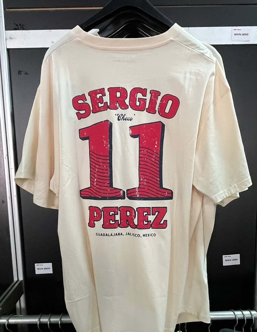 Playera de Checo