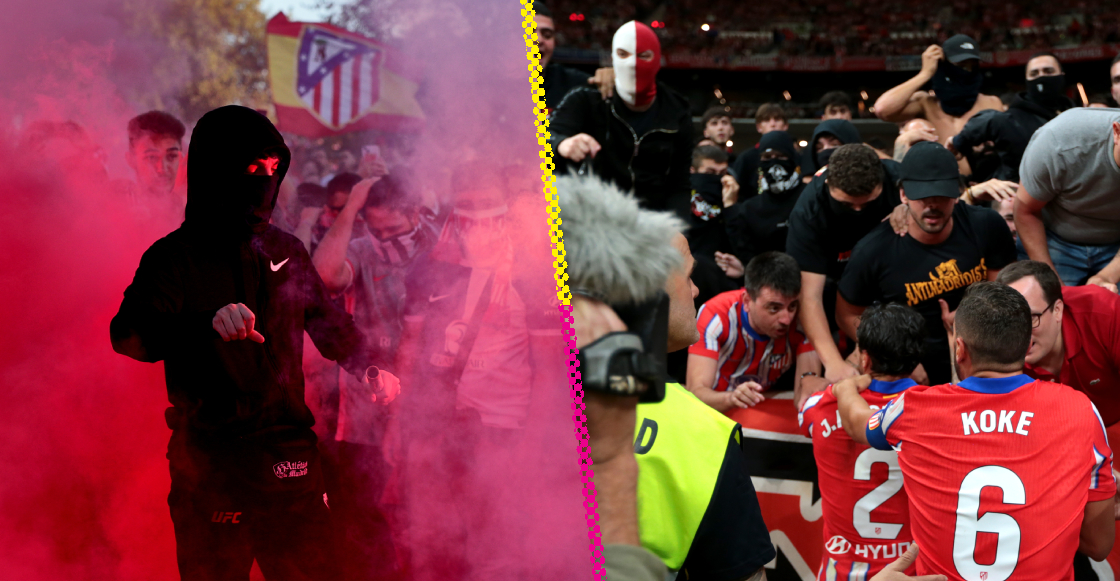 La sanción para el Atlético por los disturbios en el partido contra Real Madrid