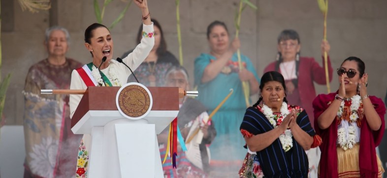 sheinbaum-zocalo-presidenta-100-puntos-40-horas-laborales-poco-a-poco-paulatinamente