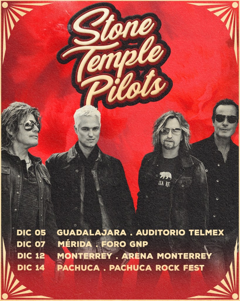 Stone Temple Pilots regresa a México: Fechas, lugares, venta de boletos y más detalles