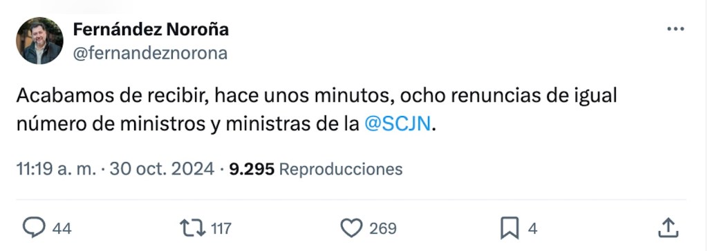 Reforma Judicial: Ya renunciaron 8 ministros y, ¿ahora qué va a pasar en la Suprema Corte?