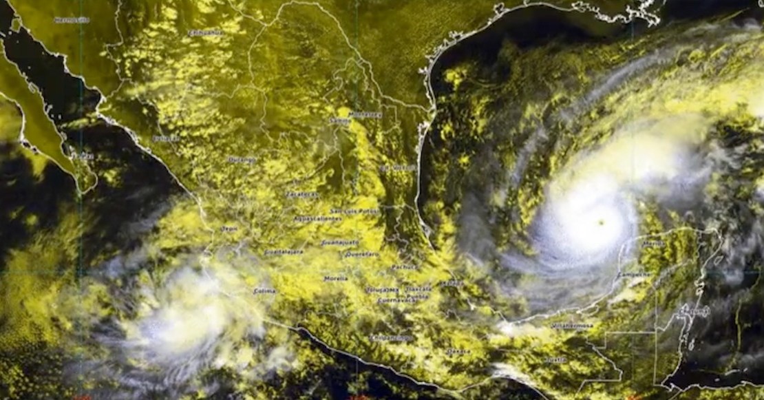 Huracán Milton: Suspenden clases y los preparativos por las fuertes lluvias en Campeche y Yucatán