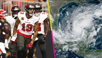 Los Tampa Bay Buccaneers se mudan a New Orelans por el huracán Milton categoría 5