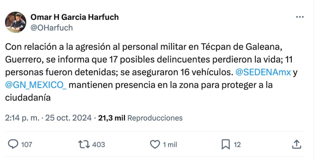 Balacera en Tecpan de Galeana: ¿Qué está pasando con los enfrentamientos en Guerrero?